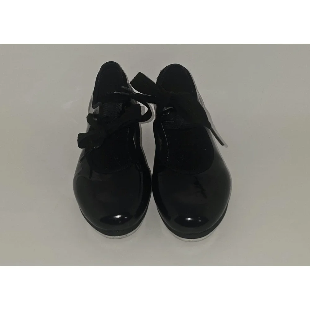 BLOCH Techno Shoes Kids Tap Mary Jane Slip On Stretch Strap Girls Black Size 13M